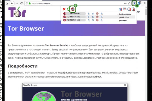 Tor зеркала